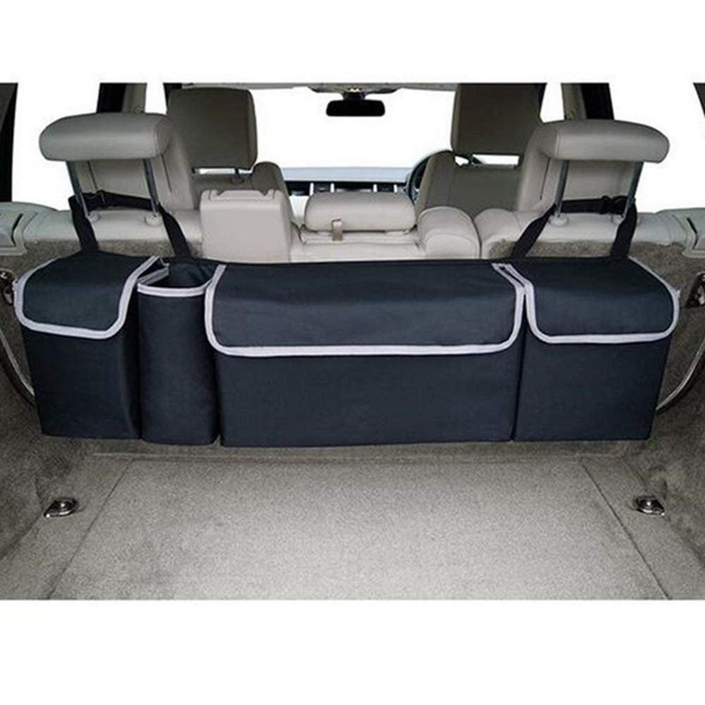 Organizador Maletero Coche Accesorios interiores de la parte trasera de Oxford Multi-Oxford de alta capacidad Asiento de automóvil del automóvil para el bote del asiento trasero del asiento del asient
