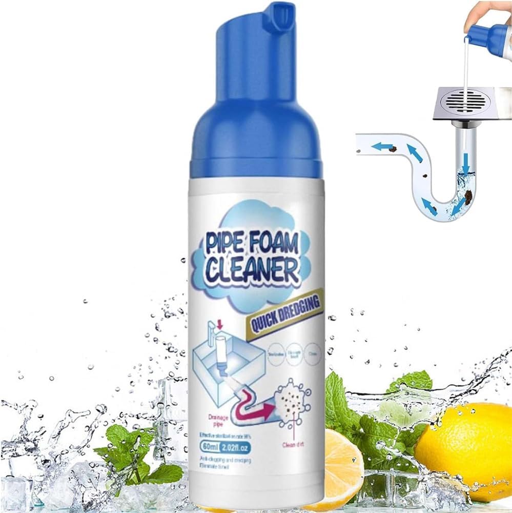 Yugou Drain Cleaner,Foam Drain Cleaner For Bathroom Sink,Pipe Dredge Quick Foaming,For Kitchen ...