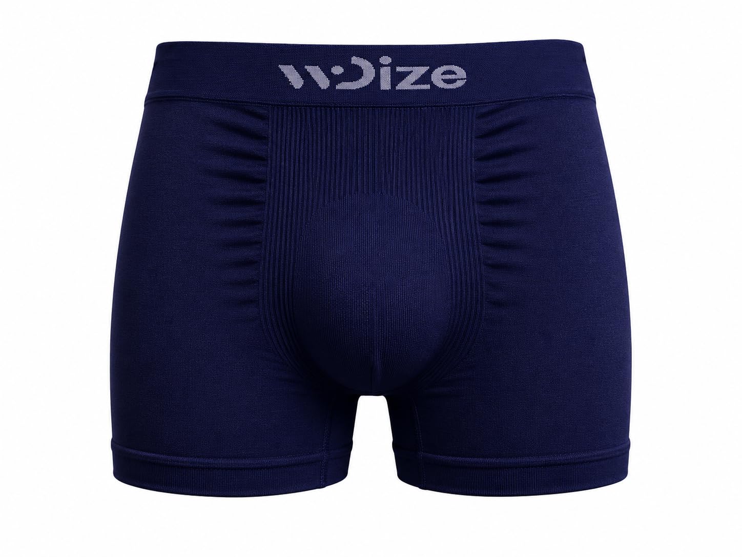 Men's Seamless Boxer Briefs, Navy Blue, Comfortable Everyday Underwear-image-43