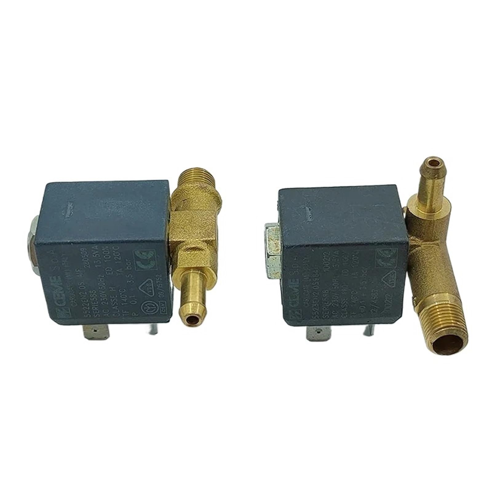 Électrovanne 220V 230V AC laiton normalement fermée pour contrôle eau gaz vapeur fer