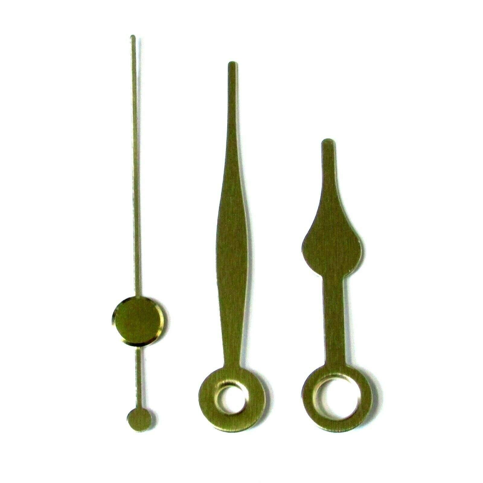 Lancette di ricambio per orologio al quarzo, in metallo argentato, per meccanismo di movimento, per fori delle mani cinesi da 3,6 mm e 5,5 mm ( lancette argentate da 110 mm