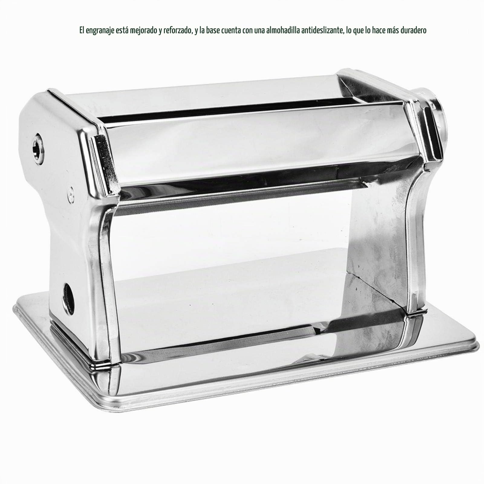 Máquina de arcilla, Máquina de artesanía de arcilla, Rodillo de arcilla de metal mejorado, Metal delicado manual para plantar arcilla con almohadilla antideslizante Herramienta auxiliar de