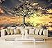 Produktbild B-wie-Bilder.de Vlies XXL-Poster Tapete Fototapete Natur Lebensbaum Material Decor selbstklebend, Größe 140 x 100 cm