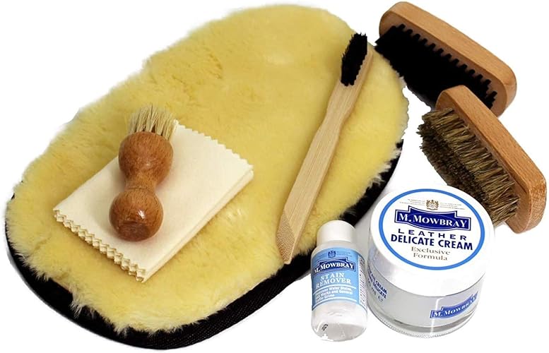Amazon 銀座大賀靴工房 Msdn デリケートクリーム スターター ニュートラルセット エムモゥブレィ M Mowbray X シューケアセット キット