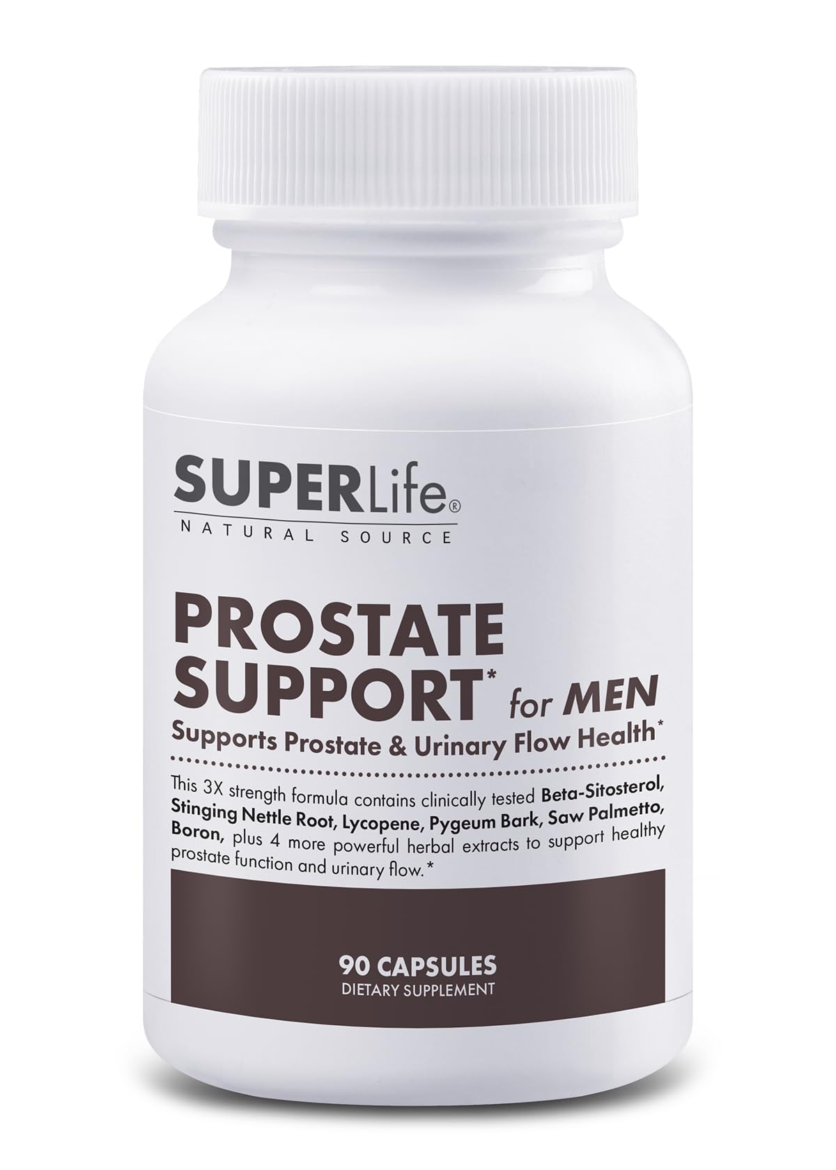 Fresh Start Prostate Support - 3X Strength with Beta Sitosterol, Saw Palmetto, Nettle & Pygeum Bark Extracts | Supports Prostate Health & Normal Urinary Flow | Supplement - 90 Capsules