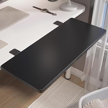 Foldable Table Extension,Small Desk Extender Tray,Folding Wall Table Keyboard Extender,Floating Table Hanging Computer Desk,Table Mount Armrest Shelf,Computer Elbow Arm Support