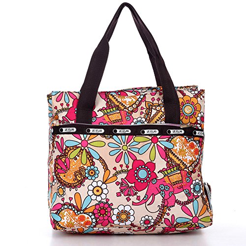 Sac à bandoulière dame en nylon idéal pour les sorties sous la pluie