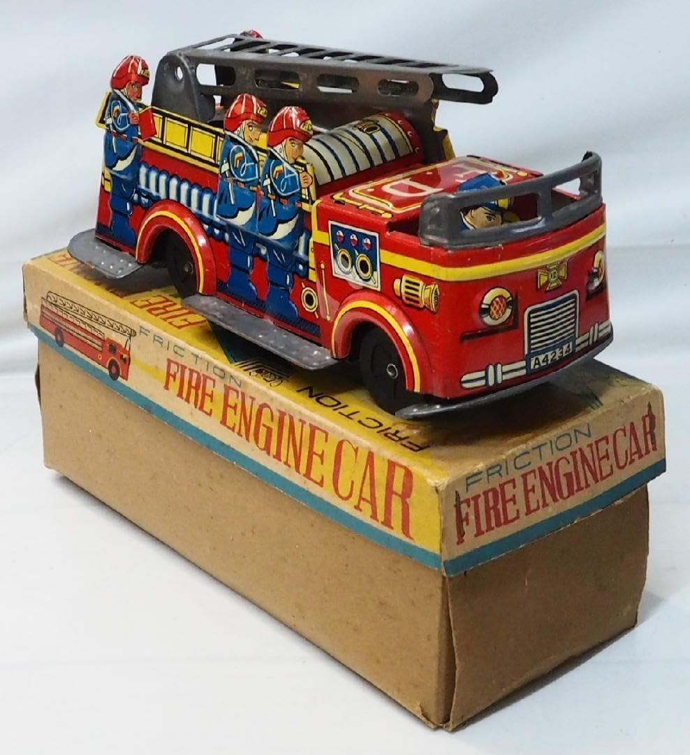 Amazon.co.jp: マルナカ玩具ファイヤー エンジン カー ハシゴ消防車