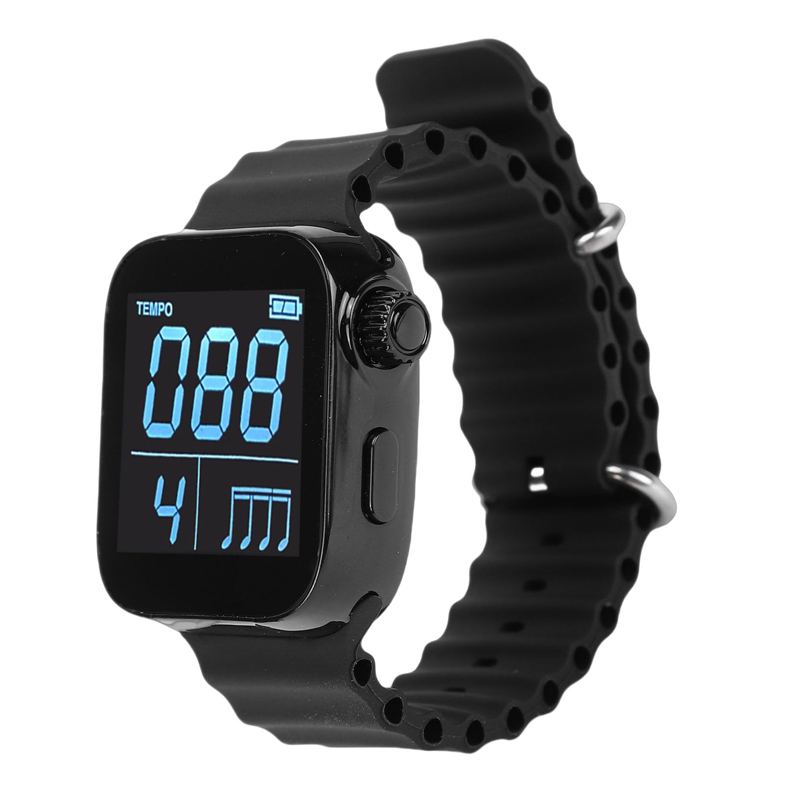 Montre Métronome Vibrante, Métronome électronique Portable pour la Pratique Musicale, la Course à Pied et le Sport, avec Contrôle par Application pour la Pratique Musicale,