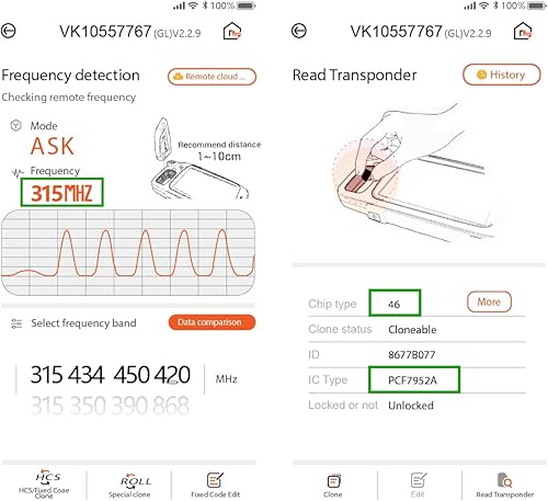 Miniatura 5 de Reemplazo para Mitsubishi Lancer Outlander Sport Mirage 2008-2020 Control remoto OUC644M-KEY-N 4 botones 315MHz
