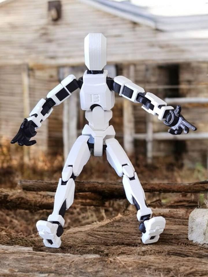 Bonec GRANDE 20 CM DESMONTADO Brinquedo Articulado Infantil Dummy...