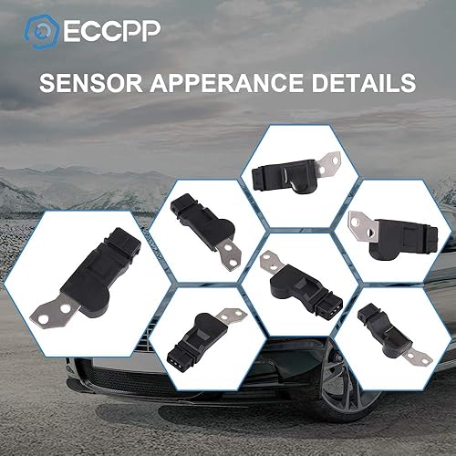 Miniatura 5 de ECCPP Sensor de posición del árbol de levas para Chevrolet Aveo Aveo5 1.6L, para Pontiac Wave 1.6L, 96253544 2134701 PC592