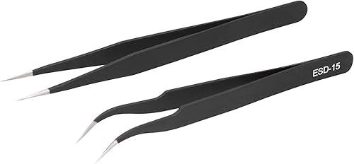 Miniatura 7 de Juego de 14 piezas de soldador eléctrico, manga ajustable a temperatura, kit de soldadura industrial, puntas de soldadura, bomba de desoldadura,