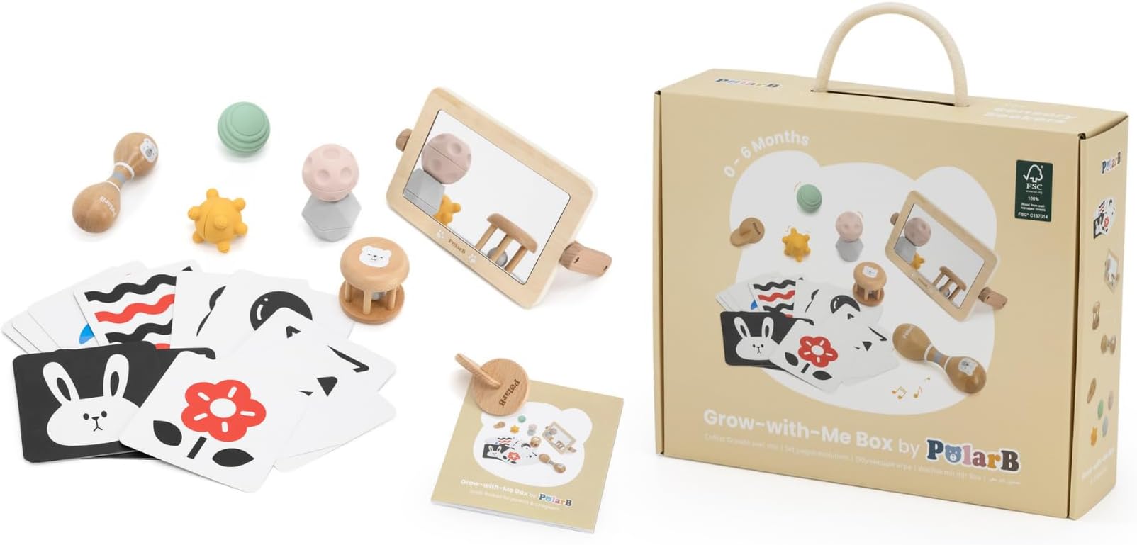 PolarB 44261FSC Grow with Me Sensory Box