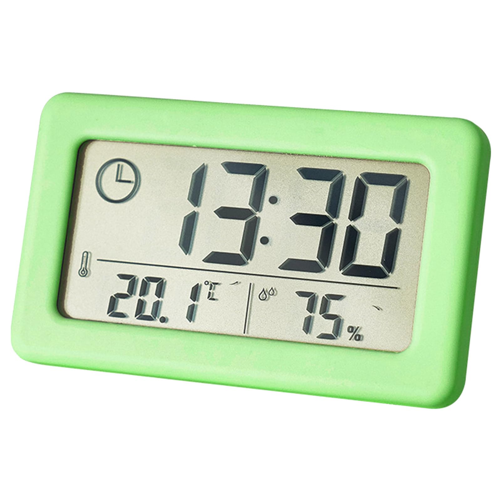 Horloge numérique fine température humidité décoration maison