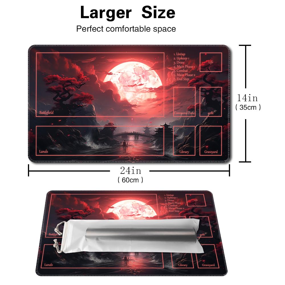 Mata do gier TCG MTG Playmat 61 x 35,6 cm antypoślizgowy