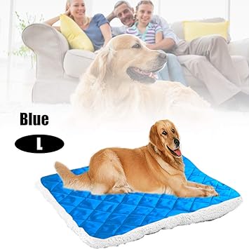 Plush Pet Mat Soft Comfortable Warm Dog Bed Kennel Puppy Cushion Blanket Pet Supplies