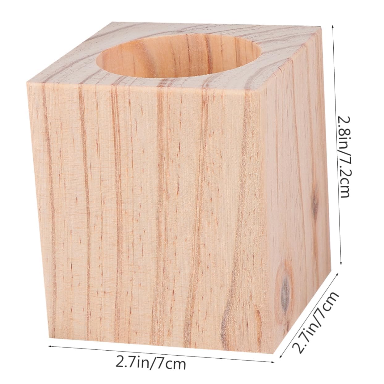 PRETYZOOM Solid Wood Table Lifts Height Increase for Enhanced Comfort Stable Furniture Risers for Tables Chairs for Home Rooms