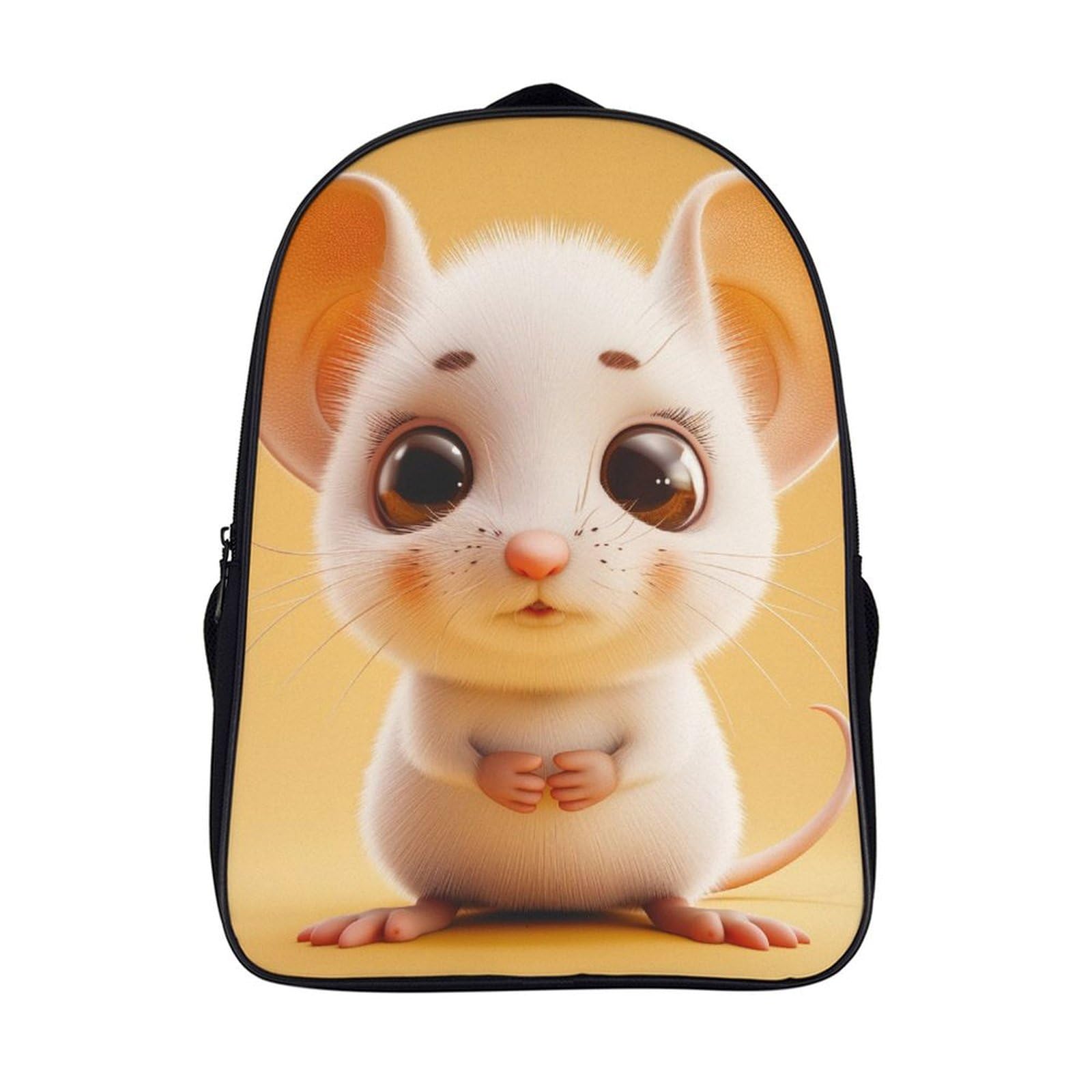 Mochila 3D estampado infantil bolsa escolar con relieve para evitar dolor de espalda 7