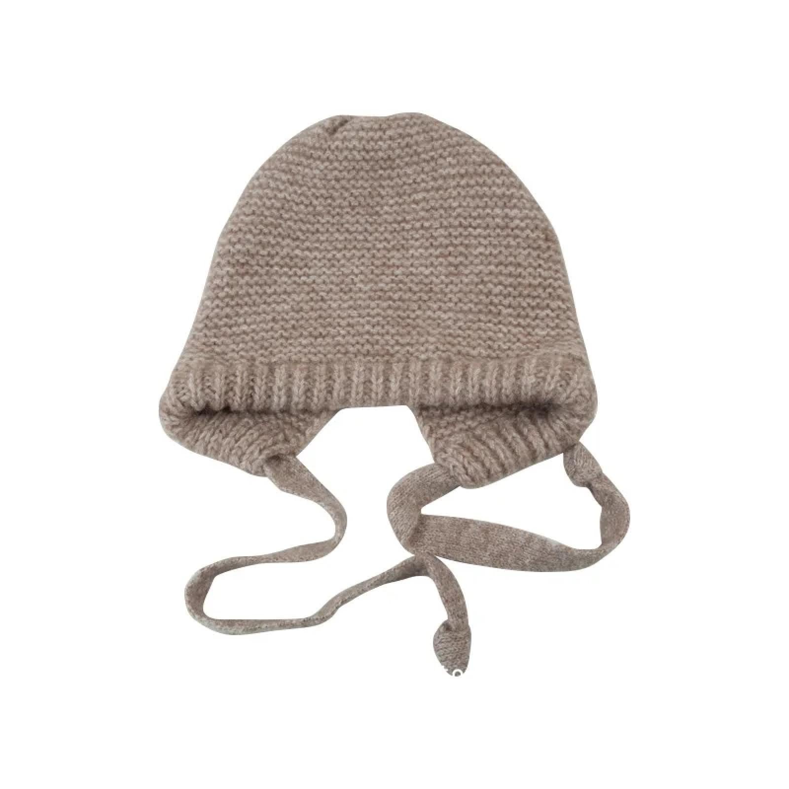 Czapki Czapki Skullies Czapki Beanie Zimowa Dzianinowa Czapka dla Kobiet Jednolity Kolor Miękka Binnet Pogrubiona Wiatroszczelna Czapka Z Kapturem Regulowane Paski Ochrona uszu Czapka