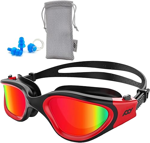 Miniatura 6 de POLARS DESIGN Gafas de natación, gafas de natación polarizadas antivaho para adultos, hombres y mujeres