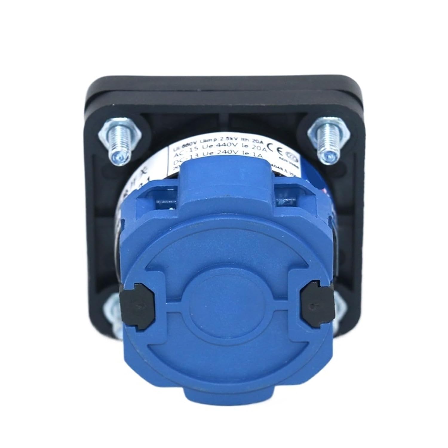 SZW26/LW26-20 0-1-2 One Pole Four Terminals 64X64 48X48 Mm Panel 20A 660V Selector Rotary Cam Universal Changeover Switch(0-2.1 0 1 2 64X64mm)