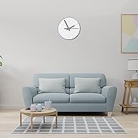 Vista 7 de Juego de 2 mecanismos de reloj de cuarzo, mecanismos de reloj de pared, repuesto alimentado por batería, piezas de movimiento de reloj, repuesto