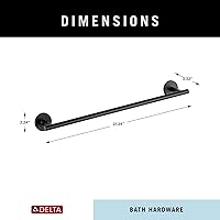 Vista 7 de Delta Faucet 75935-SS Trinsic – Gancho para bata, acero inoxidable