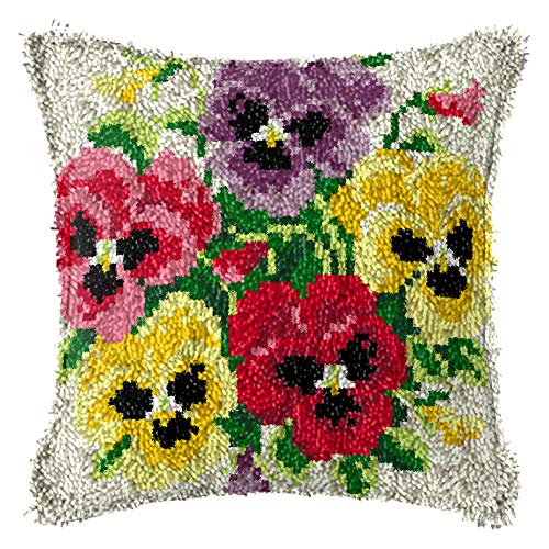 Ensemble de broderie au crochet tournesol pour adulte et enfant