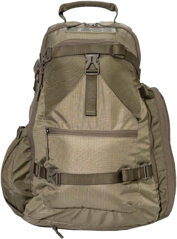 BOG Prevail Day Pack with 1700 Cubic in Capacity, 1.7 lbs, and Heavy-Duty Zippers and Buckles for Hunting, Outdoors