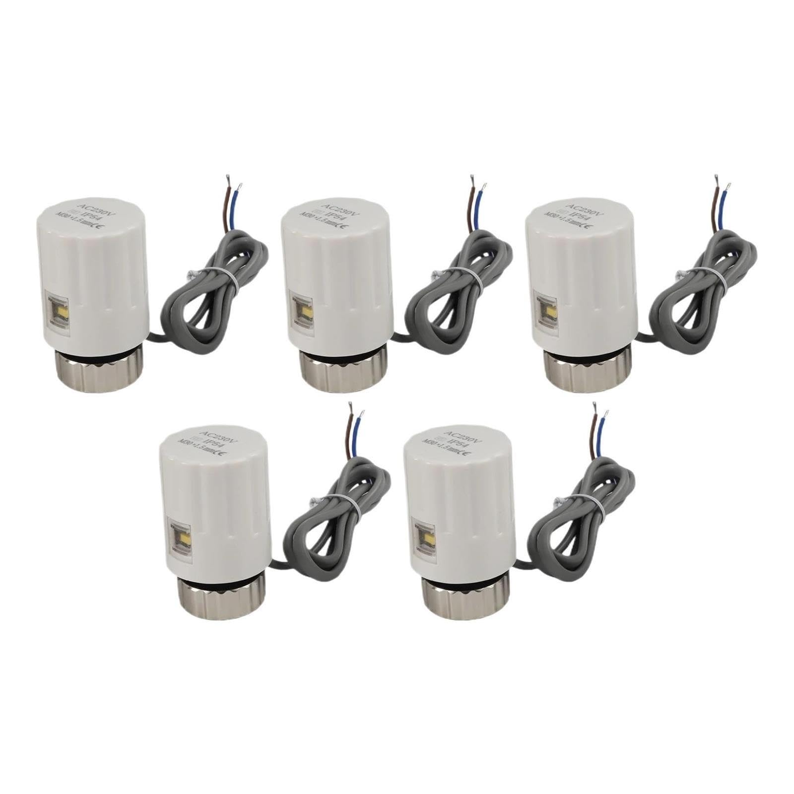 Valvola Attuatore For Riscaldamento Elettrico 5 PZ 230 V M30x1,5