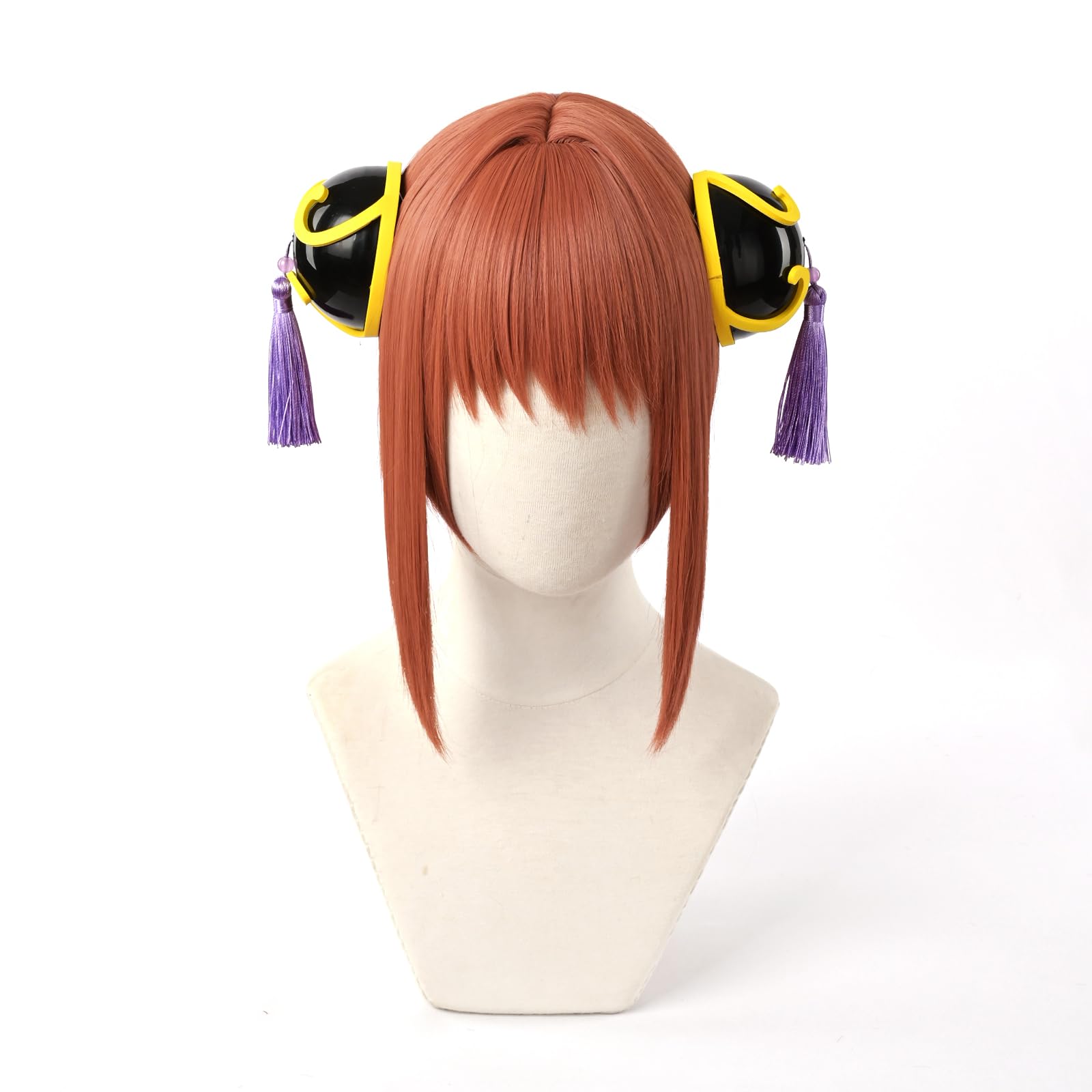 Amazon.co.jp: SUNXXCOS 銀魂 コスプレ ウィッグ 耐熱 コスチューム用