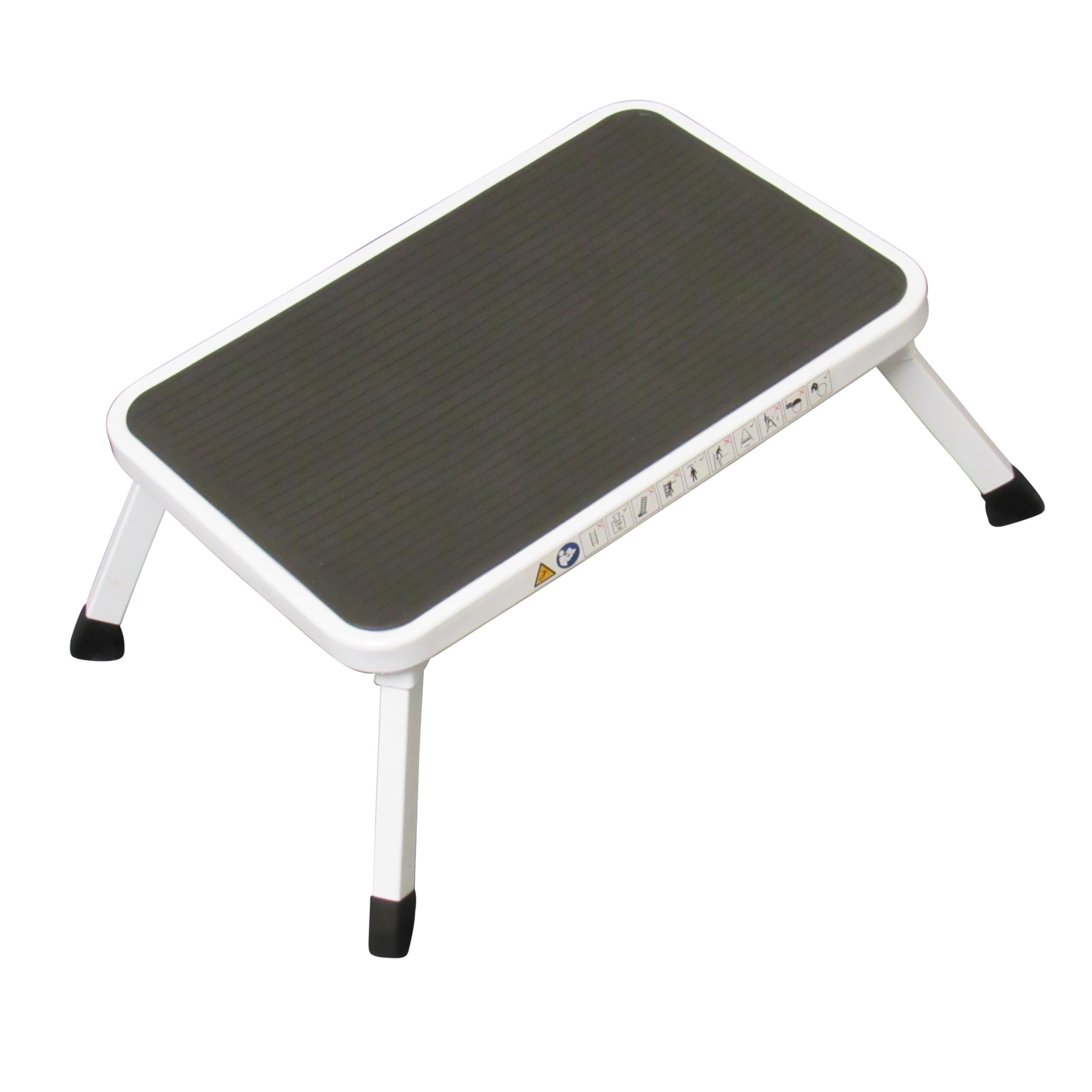 Single Folding Step Stool (Non Slip Caravan Platform Foldable Choice of Colours)