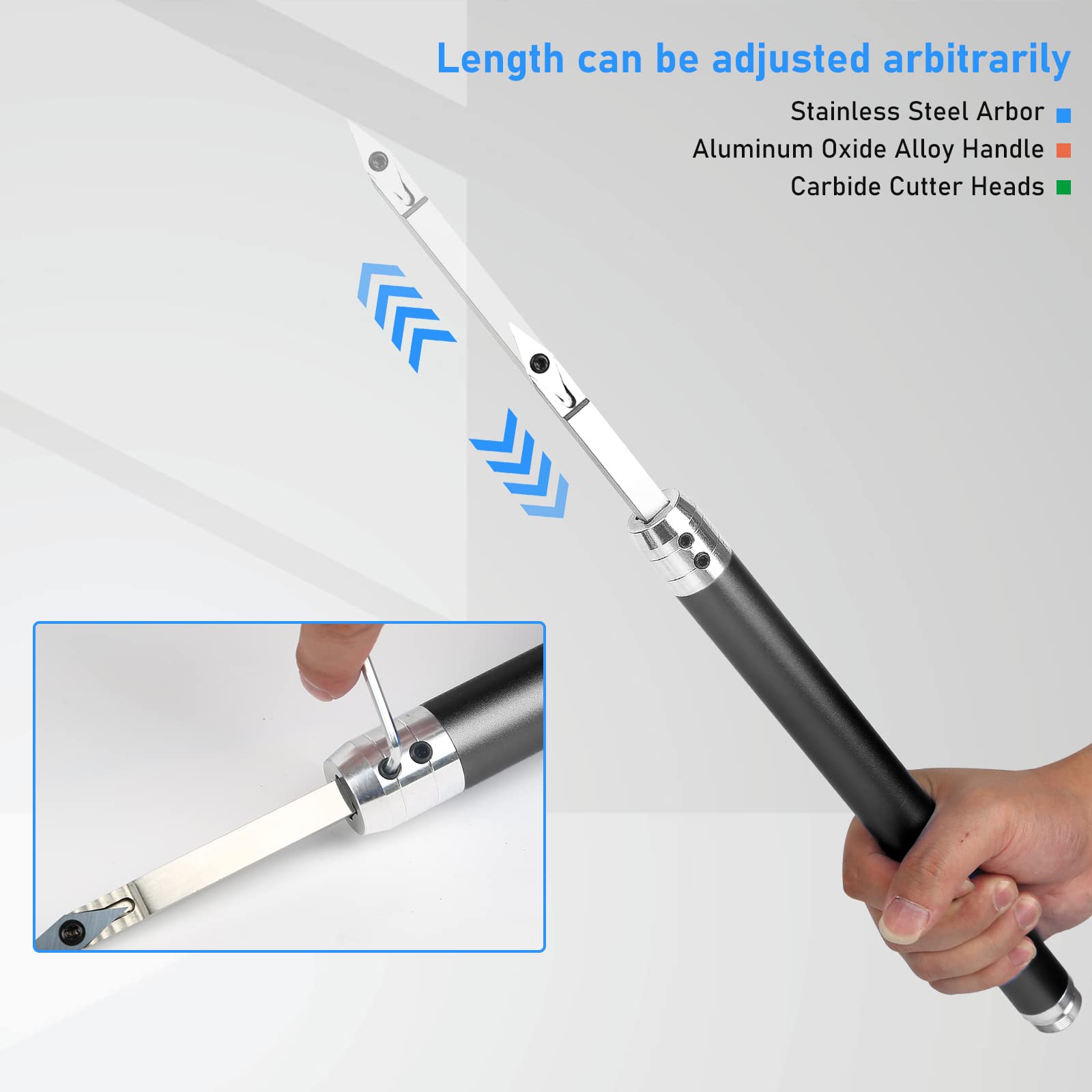 10 Pezzi Piastre Reversibili HM Per Metalli Non Ferrosi - Foto 3