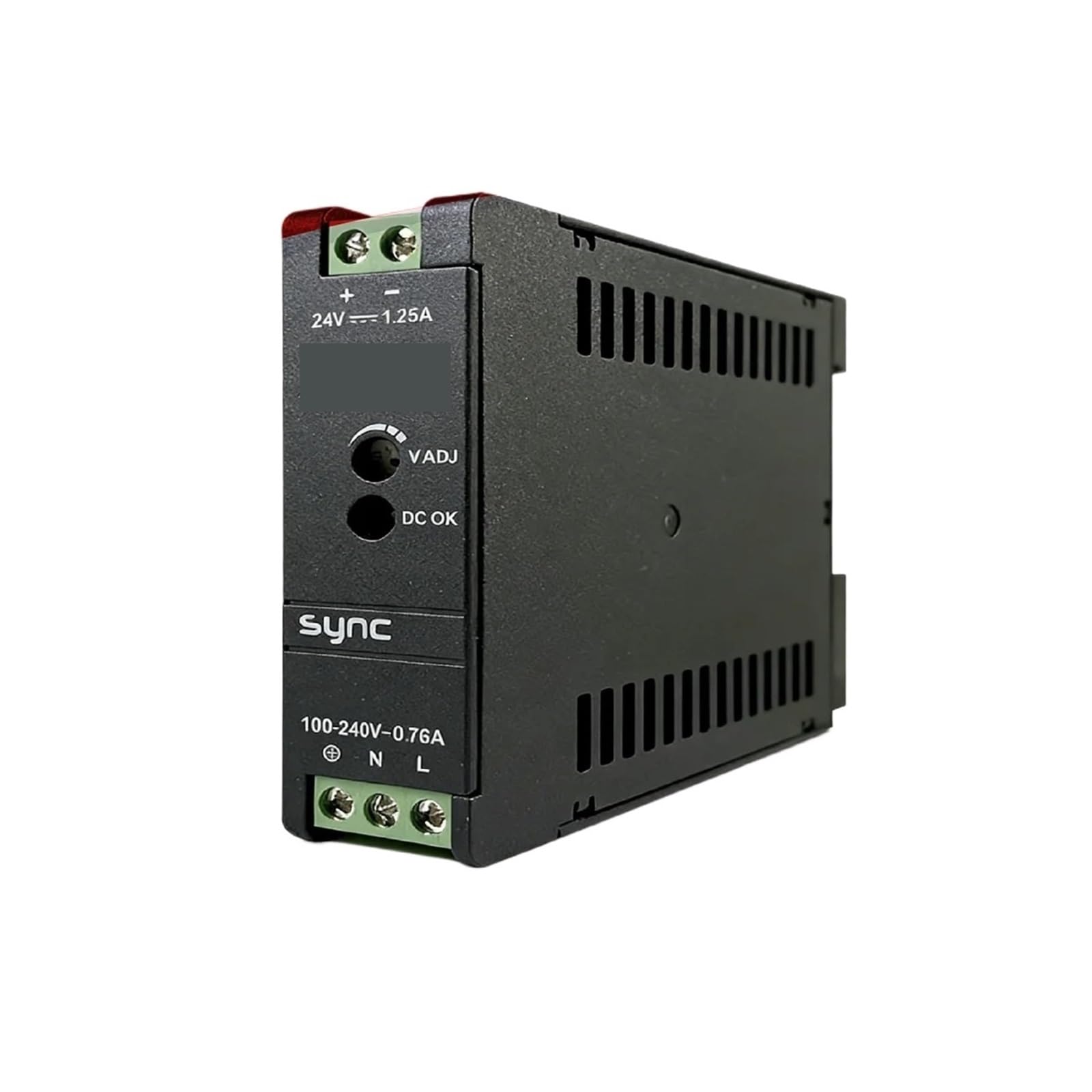 YMUGUEGH DRS-24V30W1AZ Rail Switching Power Supply 24V 1.25A 30W