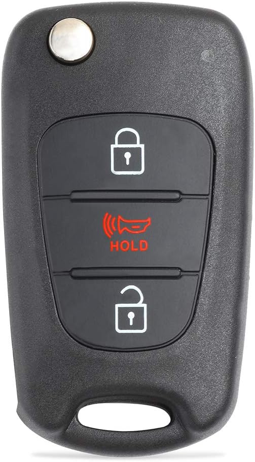 Keymall keyless Entry Replacement Car Key 315MHz ID46 3B Fob Remote for Kia Rio 2012 2013 P/N: 95430-1W020