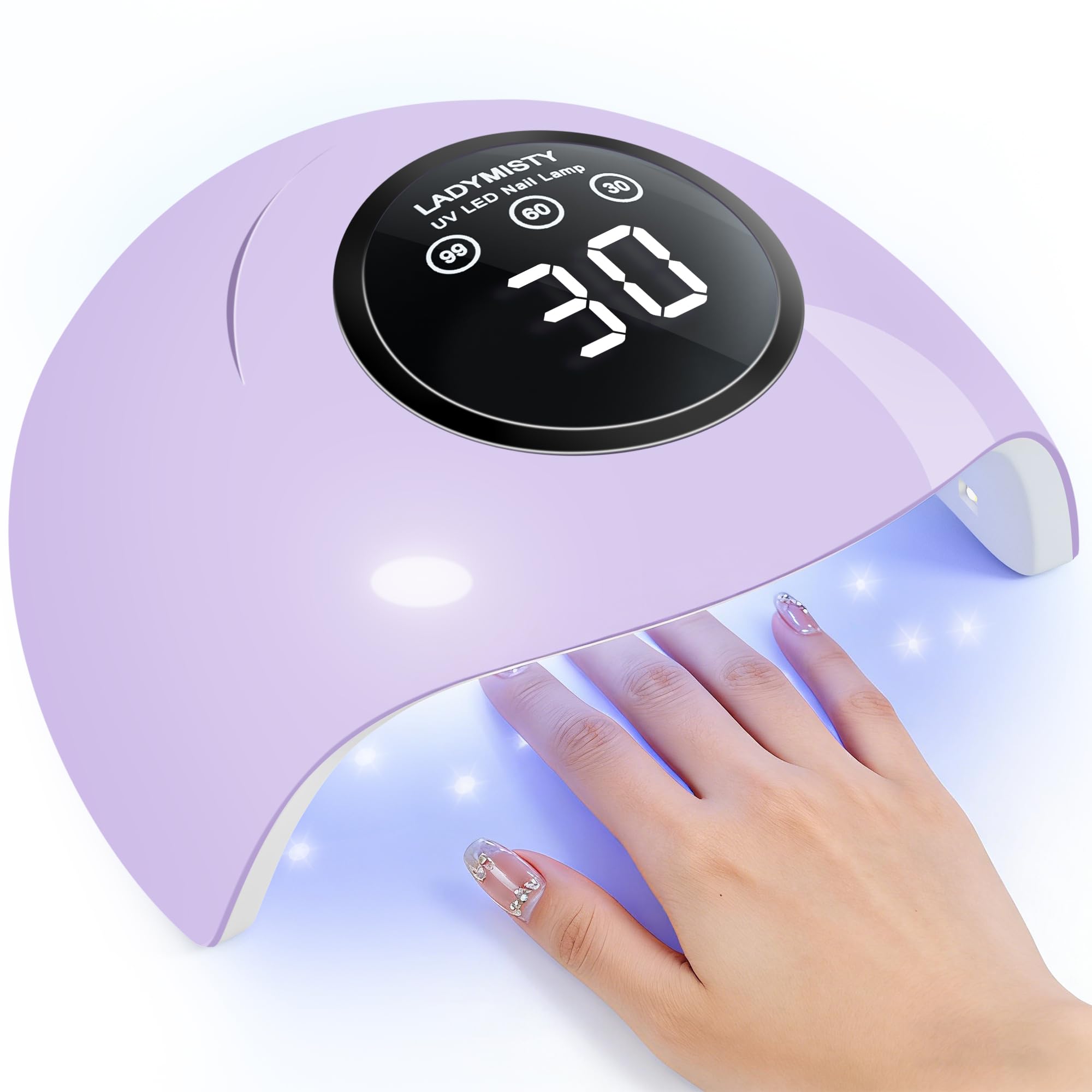 LadyMisty UV Nail Lamp - Fast Gel Drying -8 LadyMisty UV Nail Lamp - Fast Gel Drying -8