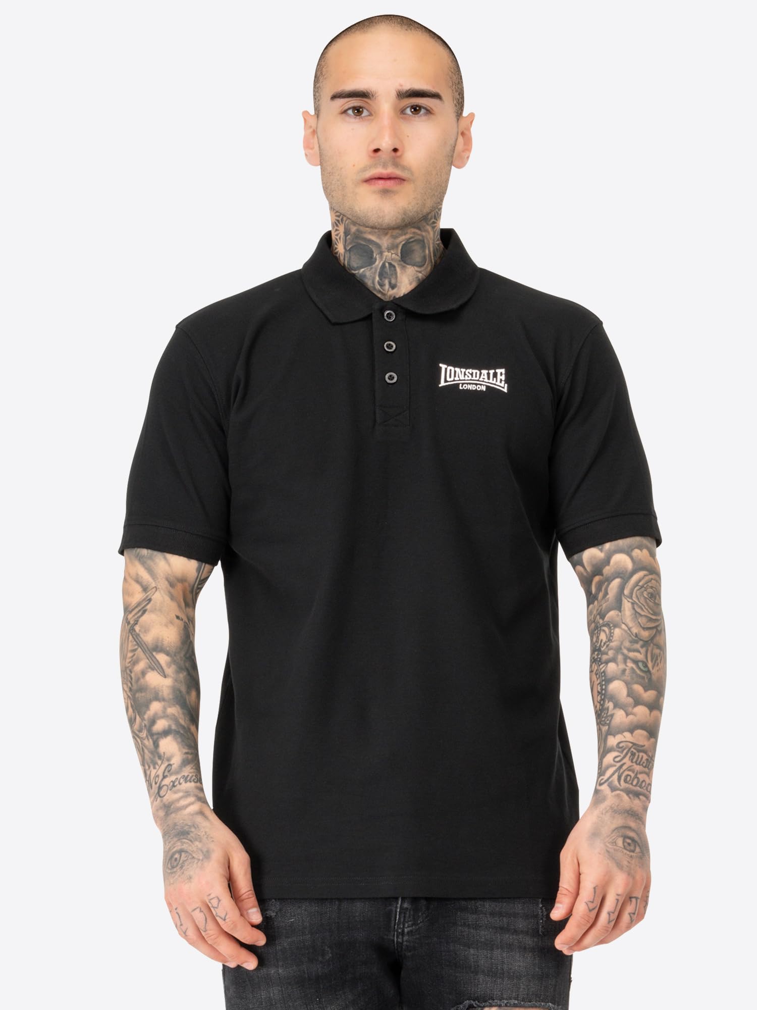 Lonsdale Herren Poloshirt Normale Passform Doppelpack LINGHOLME
