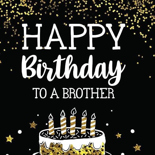 Miniatura 6 de Prime Greetings Brother - Tarjeta de cumpleaños hecha en Estados Unidos, ecológica, tarjeta gruesa con sobre de alta calidad de 5 x 7.75 pulgadas,