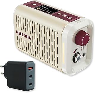 Hotone AP-5WH Gitarren-Verstärker Pulze Mini Modeling Amp mit keepdrum Ladegerät
