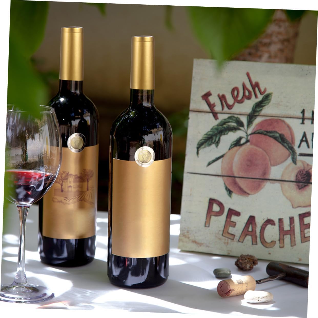 Zerodeko 150pcs Wine Bottle Heat Shrink Sealing Film Elegant Caps for Efficient Sealing Easy Application for Preserving Flavor