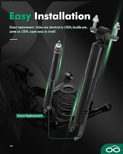 Miniatura 6 de SCITOO Amortiguadores delanteros para Buick LeSabre 345624 911447, 2 uds