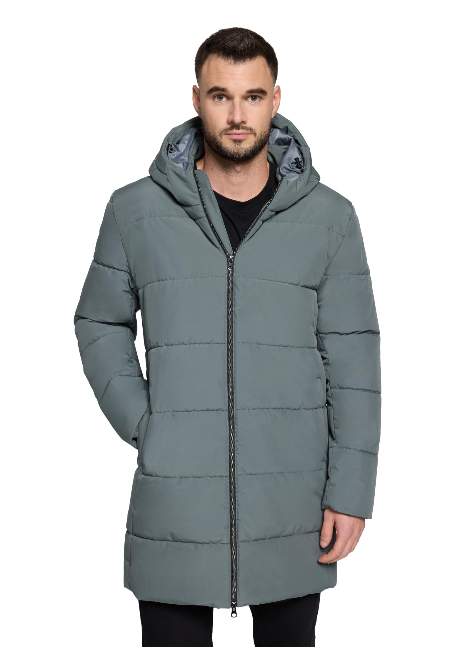 VOICE leichte Winterjacke Herren mit Kapuze – Jacke, Wasserabweisend, Warmes Innenfutter