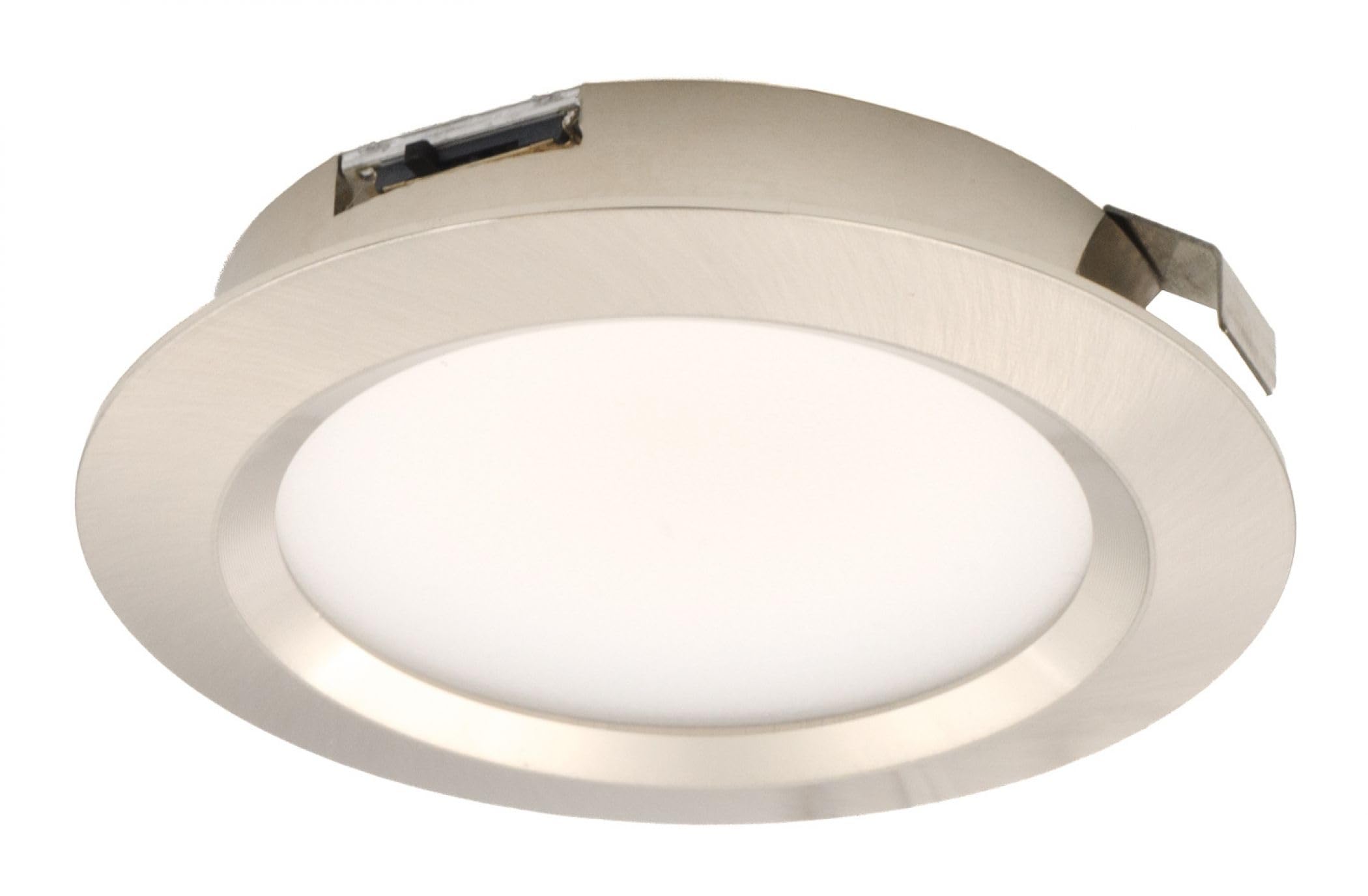 Leyton Lighting Stainless Steel Dld-Ss-4Ct Mainot 12V 2.5W Led Recessed Light, 2700K, 3000K, 4000K