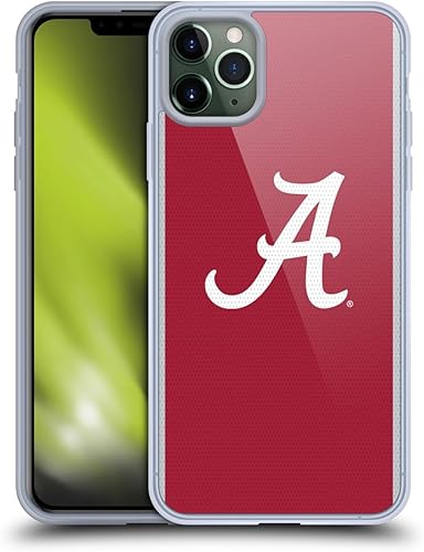 Miniatura 89 de Head Case Designs Funda de gel con logotipo oficial de la Universidad de Alabama UA [protección de grado militar] compatible con Apple iPhone 11
