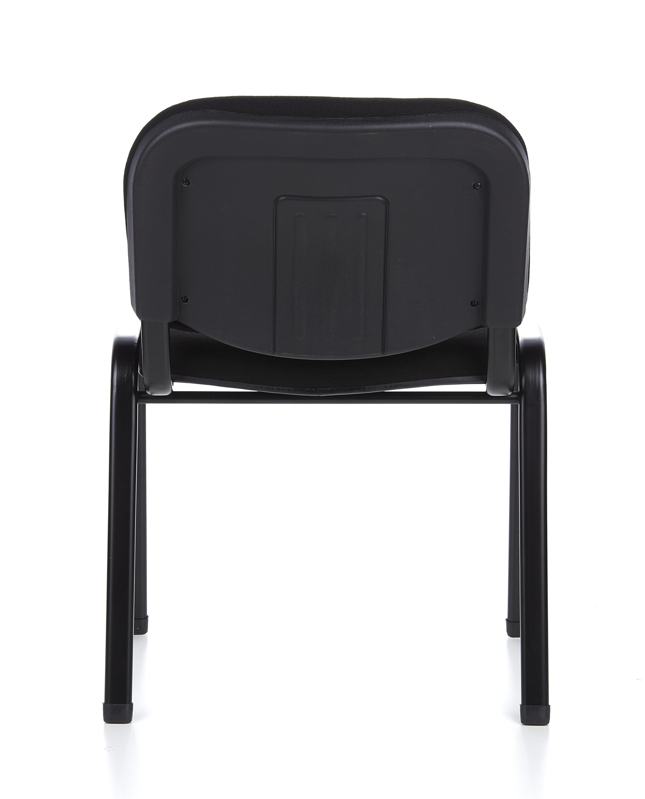 Lot de 4 chaises visiteurs XT 600 Revêtement Tissu Noir Chaise de conférence empilable