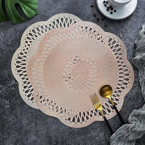 Sous assiette 38cm lavable pour protéger la table des taches de fête - 5
