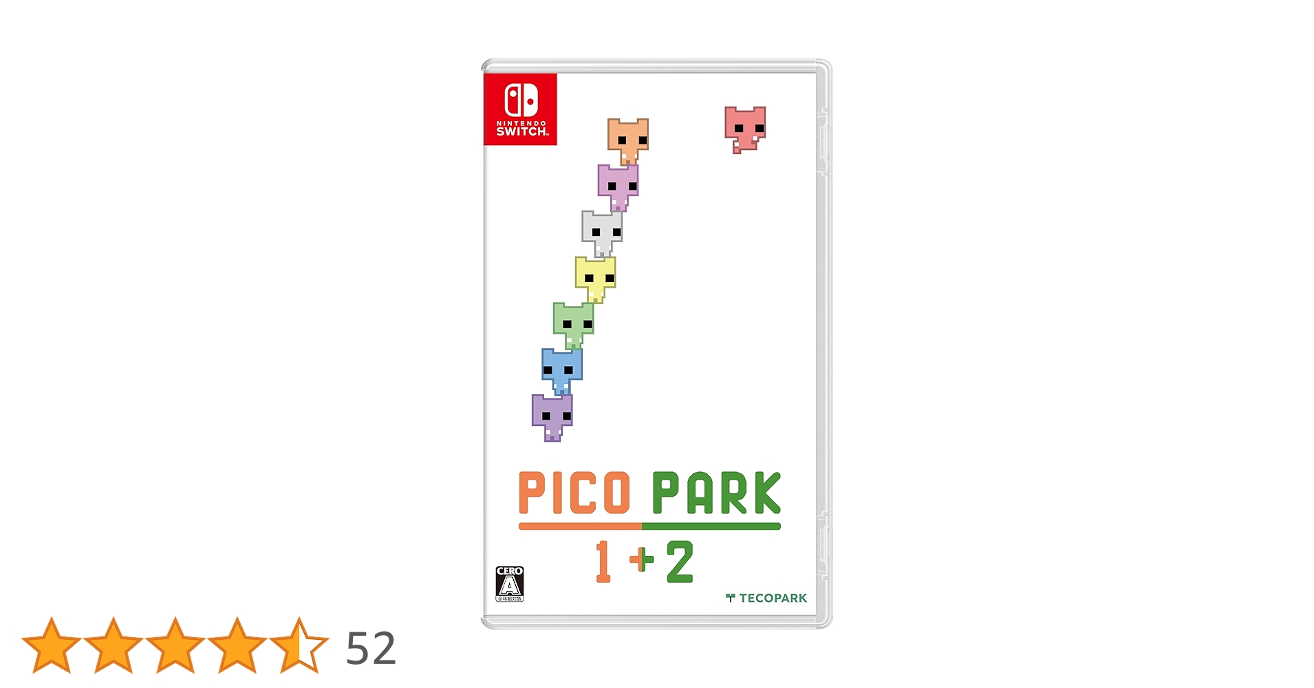 PICO PARK ピコパーク　まとめ売り　8点 dショッピング |TECOPARK 【Switch】PICO PARK 1+2 HAC-P-BLTUA