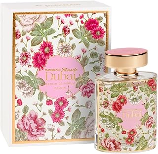 Al Haramain Miracle Dubai - Arabian Perfume for Women - Floral Woody Musk Fragrance - Long Lasting Arabic Scent - Extrait De Parfum - 3.33 oz EDP Spray