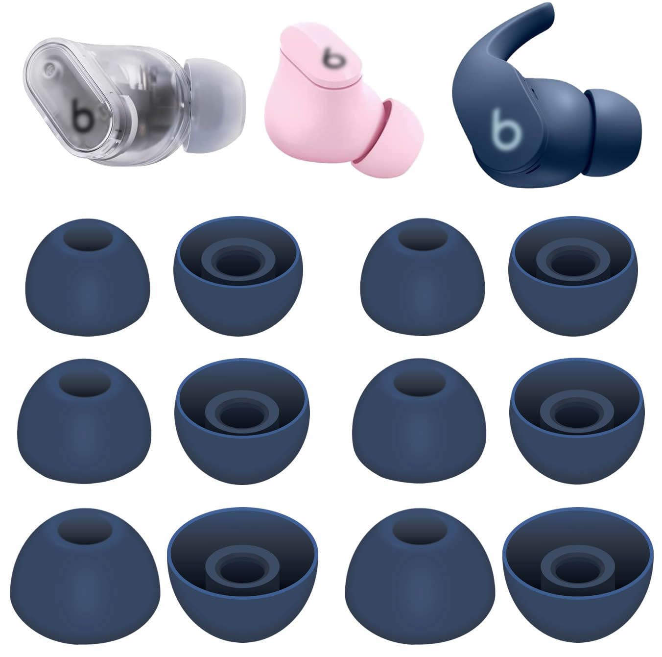 Amazon | IiEXCEL Beats Fit Pro イヤーチップ 6組 S/M/L 交換用